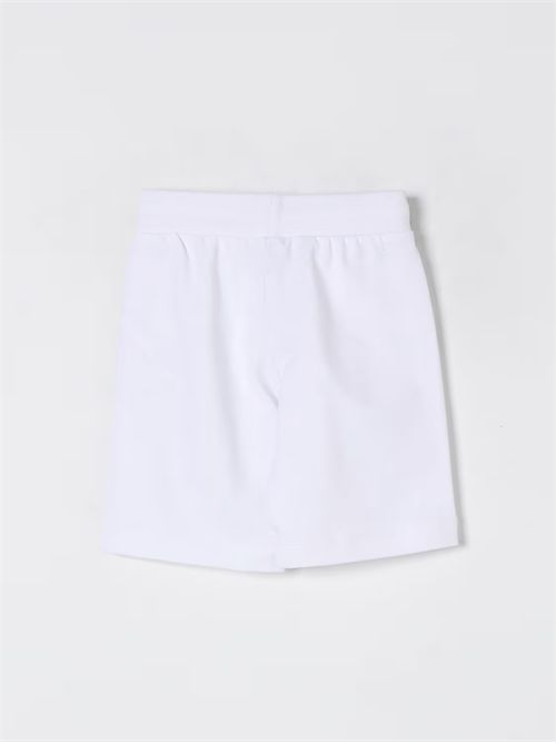 Short jogging in cotone con maxi logo Moschino MOSCHINO KIDS | HUQ02FLDA25/10101